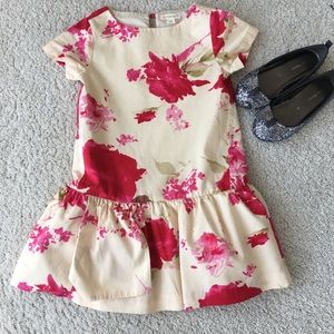 JCrew: Girls Pink Flowers Dress